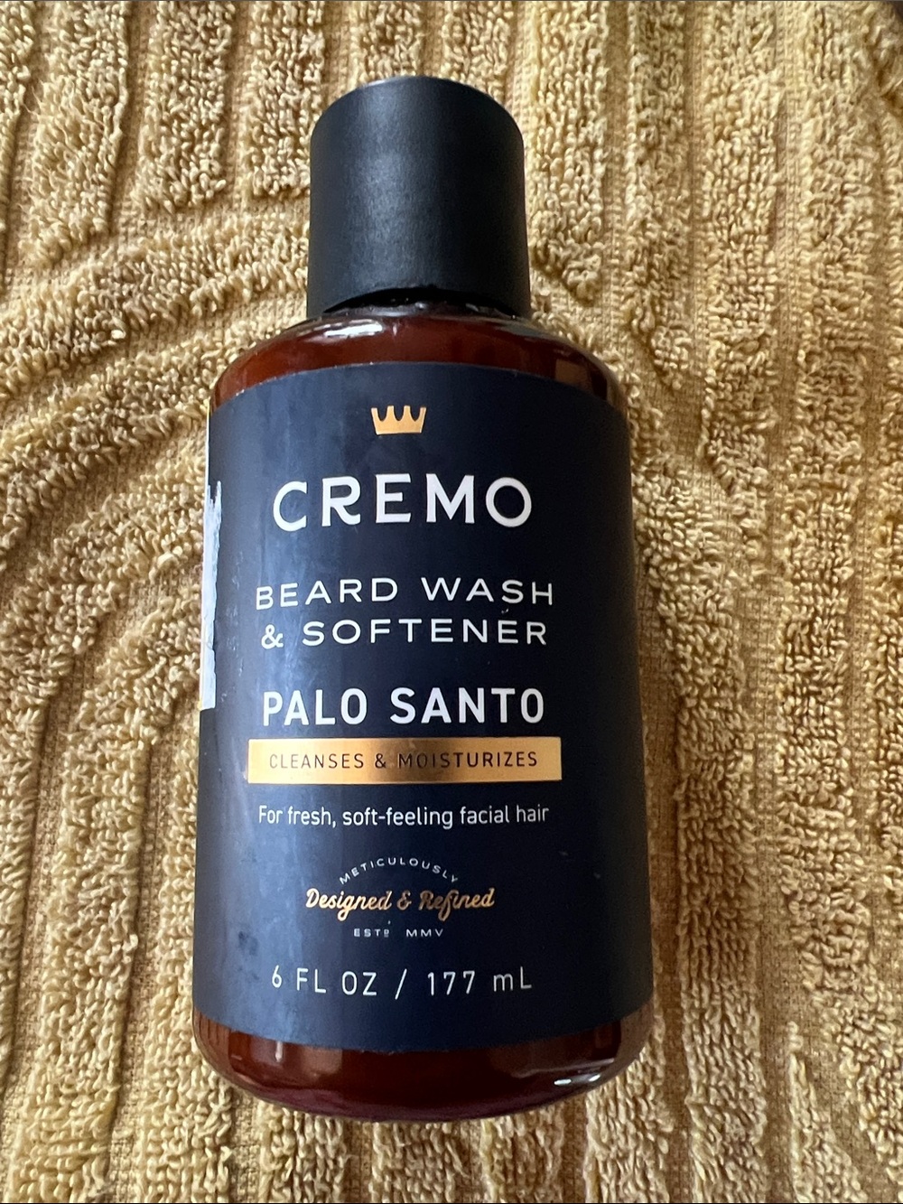 Cremo Palo Santo Beard Wash & Softener - Black